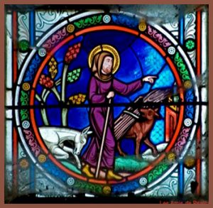 Stained Glass Art of St Psalmodus