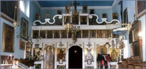 Historic church built in 1600 on Corfu