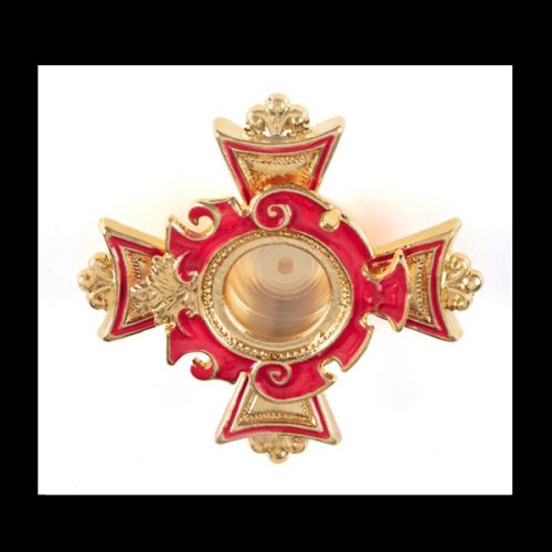 Red-MalteseCross Reliquary